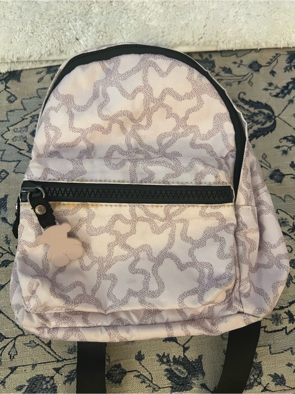 Pink Kaos pre-school baby rucksack by brand TOUS